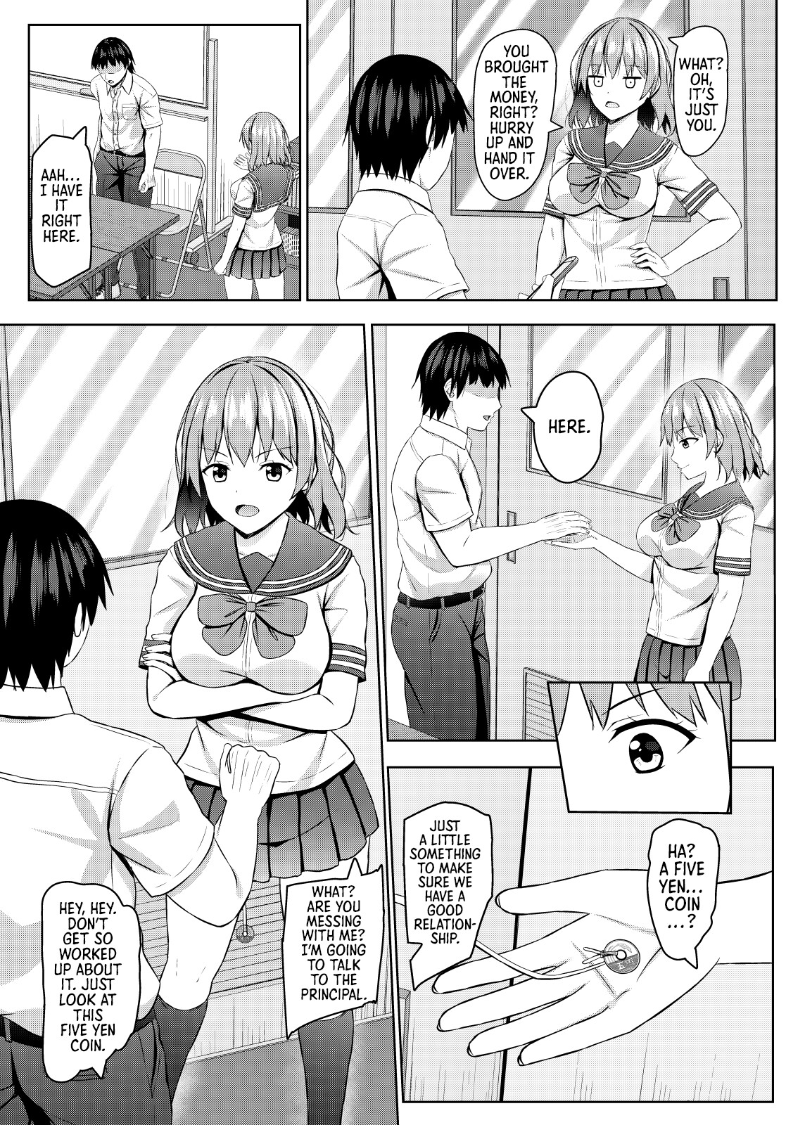 Hentai Manga Comic-Hypnotizing a Cheeky Student from an All Girls School!-Read-13